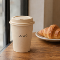 Vasos de Papel Personalizados para Café, para Llevar, para Tiendas de Bebidas, Restaurantes y Cafeterías, Vasos Desechables Impresos al por Mayor