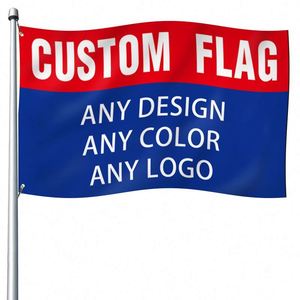 Drapeaux publicitaires standard de toutes tailles pour l'extérieur, 3x5, promotionnels, personnalisés, bannières - Product Image 6