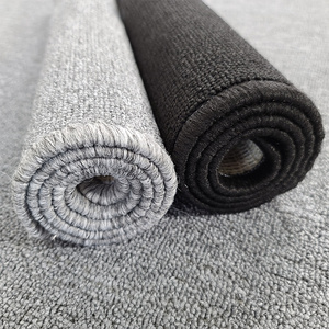 Grand tapis en boucle de PP gris, <span class=keywords><strong>pas</strong></span> <span class=keywords><strong>cher</strong></span>, décoration d'hôtel, tapis muraux et tapis, tapis et ensembles en rouleau uni - Product Image 1