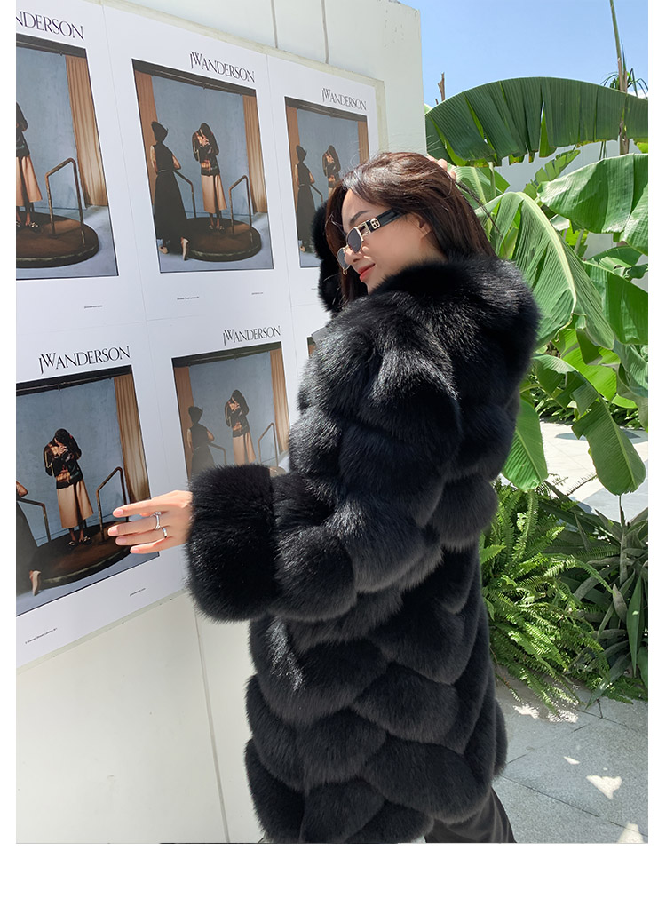 Shop Our High-End Fox Fur Coats - Classic & Customizable