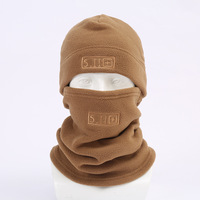 Ensemble de masque balaclava en polaire et cache-cou pour moto, pour hommes et femmes, adapté aux températures hivernales