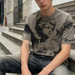 T-shirts avec logo graphique personnalisé 'AWFUL' et 'Cool', nouvelle impression numérique 2021, 240 grammes, style Hip Hop, Milk Shreds, Cool, pour homme et garçon, motifs 'COUGH' et 'SYRUP' - Product Image 5