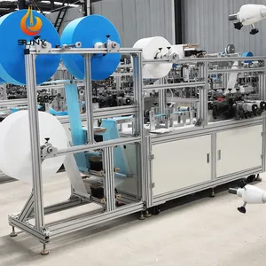 All In One Elastic Automatic Protective Mask Production Machine