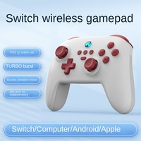 Manette de jeu sans fil JSgaming Gamepad S11 pour Pro, matériau ABS de haute qualité, moteur de vibration, joystick 2.4G
