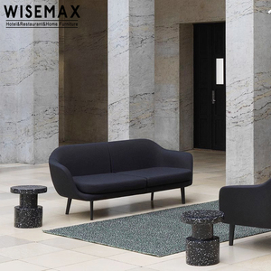 MEUBLES WISEMAX Prix <span class=keywords><strong>moins</strong></span> <span class=keywords><strong>cher</strong></span> meubles d'intérieur petit rond en plastique léger ménage canapé côté thé table basse pour café - Product Image 6