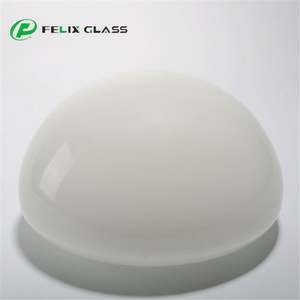Customized Size Opal White Glass Dome Cover Glass Lamp <b>Shade</b> for <b>Chandelier</b> Pendant <b>Light</b> - Product Image 2