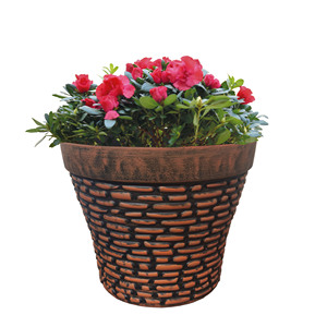 Indoor outside garden decorative plastic plants flower pot macetas de plastico