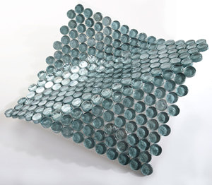 Backsplash cucina <span class=keywords><strong>bagno</strong></span> piastrella tocco Sopt cerchio 20x8mm piastrella adesivo mosaico adesivo piastrella impermeabile - Product Image 4