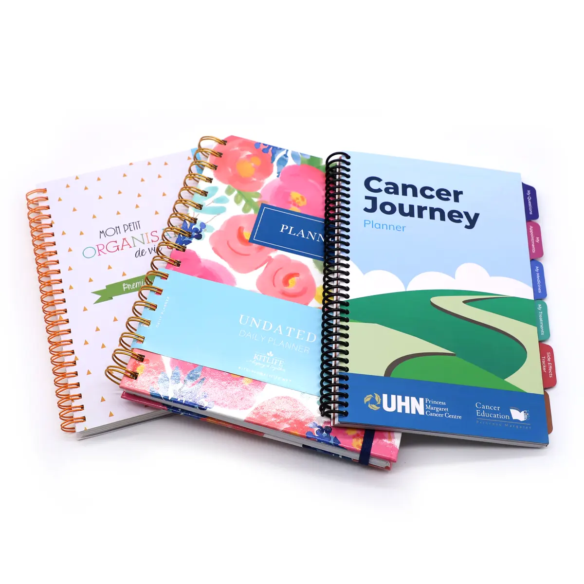 Спиральный дневник с индивидуальной печатью в твердой обложке, карманный журнал, записная книжка для 2021-2022, неделя, расписание дней