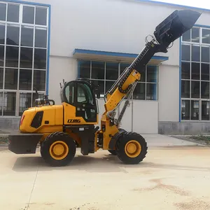 Fabrik preis 1 Tonne 1,5 Tonnen Teleskop lader Teleskop ausleger Diesel Teleskop radlader