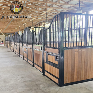 <span class=keywords><strong>Venta</strong></span> caliente en Suecia Diseño libre Marco de acero inoxidable Caballo ecuestre Puesto Estable Puertas delanteras para la <span class=keywords><strong>venta</strong></span> - Product Image 3