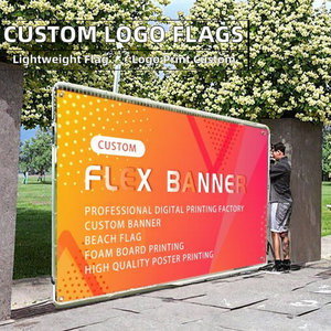 Banderas Promocionales Impresas Personalizadas y Pancartas de Tela, Pancarta de Malla Ligera con Impresión Digital para Publicidad Exterior - Product Image 2