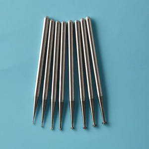 Cabezal de Pulido de Acero de Tungsteno con Vástago Redondo de 2.35mm, Fresa de Carburo para Grabado y Fresado de Acero - Product Image 1