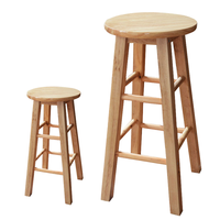 Tabouret de bar en tissu avec structure en bois massif, design moderne, usage commercial pour hôtel, salle à manger, bar à domicile, salon, chaise haute