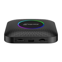 Boîtier CarPlay AI Android 13 Tbox LED Ambiante Adaptateur Sans Fil CarPlay Android Auto 8 Go 128 Go Boîte CarPlay avec Application Android