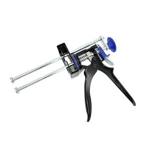 Pistolet à mastic manuel double <span class=keywords><strong>cartouche</strong></span> 1:1 <span class=keywords><strong>en</strong></span> alliage d'aluminium robuste 50 ml, distributeur de résine époxy bicomposante - Product Image 1