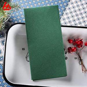 <span class=keywords><strong>Serviette</strong></span> <span class=keywords><strong>en</strong></span> <span class=keywords><strong>papier</strong></span> de couleur <span class=keywords><strong>vert</strong></span> foncé Arilaid <span class=keywords><strong>serviette</strong></span> à main pour Restaurant - Product Image 4