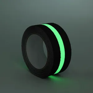 High Waterproof Durable Black Luminous Tape Glow Self-adhesive Safety Non Skid Tape Dark Anti Slip Grip Tape Stair