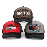 Casquette de camionneur personnalisée 100% coton avec broderie de logo pour adulte unisexe