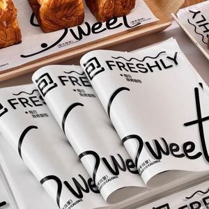 Revêtements de plateaux jetables écologiques de qualité alimentaire pour boulangerie - Papier sulfurisé enduit de PE résistant à la graisse pour l'emballage de hamburgers, gâteaux et desserts - Product Image 4