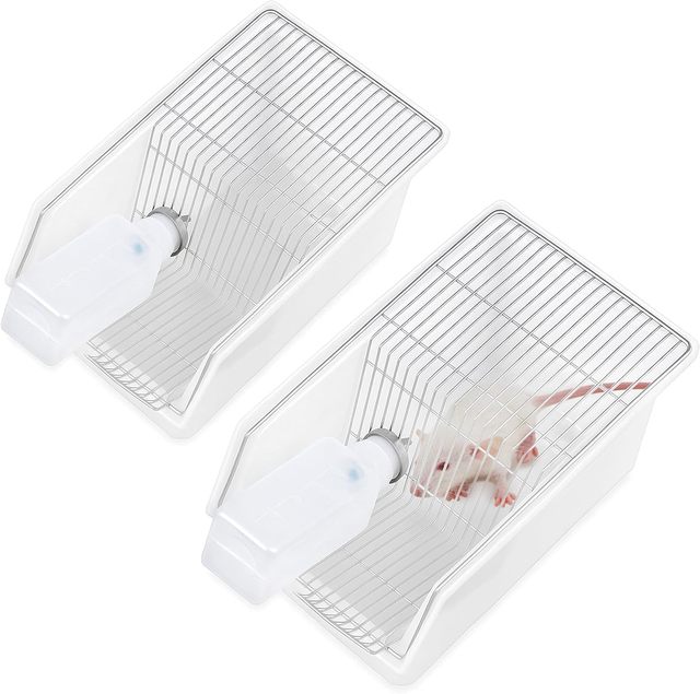 Lab Mouse and Rat Breeding Cage with 250ml Water Bottle for Laboratory Animals