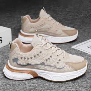 Chaussures de course Campus <span class=keywords><strong>pas</strong></span> chères pour hommes, en <span class=keywords><strong>cuir</strong></span> véritable, semelle extérieure en caoutchouc, baskets de sport athlétiques tendance pour l'été - Product Image 5