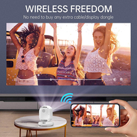 Proyector de batería Android 11 Dual WIFI Home Theater Smart Tv Proyectores de videojuegos 4K Full Hd Mini proyector LED portátil