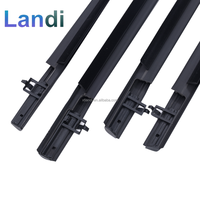 Sellos de Ventana Automotrices Premium de PVC de Alta Calidad, Color Negro, Reemplazo Directo para Sentra B13