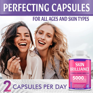 肌用美白グローカプセル自社ブランド天然ハーブライトニングピルスキンサプリメント用 - Product Image 6