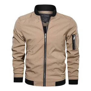 Fashion Outdoors Clothes Casual Streetwear Bomber Waterproof Jacket For Men