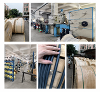 Câble de descente en fibre optique UKCC GJYXCH 1 2 4 cœurs pour accès aérien domestique et réseau haut débit