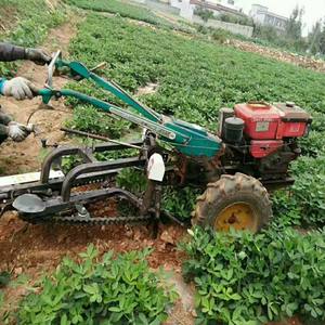 Arracheuse d'arachides à deux rangs |   Machine à récolter les arachides tractée par un tracteur, capacité totale de 260 kg, équipement de récolte des arachides pour la ferme - Product Image 1