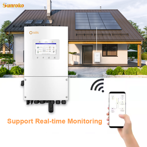 Sistema de Energía Solar de Onda Sinusoidal Pura de 3Kw 5Kw 6Kva 10Kva 10Kw Híbrido Monofásico S6-eh1p10k-l-plus - Product Image 4