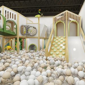 Toplam çocuk oyun Cafe çözümleri özel kapalı oyun alanı ekipmanları tasarım ve üretim - Product Image 2