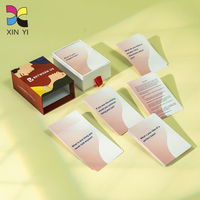 Nouvelles cartes d'affirmation personnalisées, ensemble de cartes imprimées, cartes flash