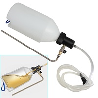 Kit de llenado de fluido para transmisión manual HTL 3.5L y purgador de frenos, bomba de cambio de aceite para caja de cambios con adaptador VAS 6262 para VW Audi DSG