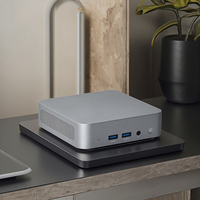 Mini PC Partaker avec 11ème génération i7 1185G7 Win 11 DDR4 RAM M.2 2280/2242 SSD 2 HD Type-C Fanless Intel Chipset Computer Gaming Use