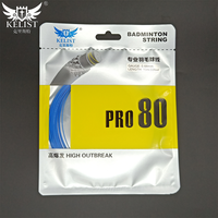 Bobine en nylon durable BG80 de 10m du fabricant OEM avec logo personnalisé Meilleure corde de badminton pour une résistance sportive de raquette longue durée