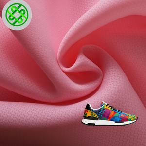 고탄력 100D 90 폴리에스터 10 스판덱스 니트 인터록 속건 통기성 겨울 야외 4 방향 스트레치 방수 원단 - Product Image 1