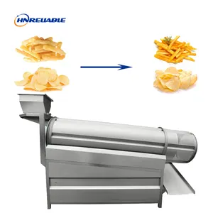 Automatic Gas French Fries Making Machine Processing Equipment Potato Chips Making Line Fully Automated