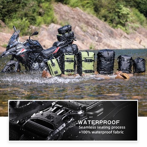 Sac à dos <span class=keywords><strong>de</strong></span> <span class=keywords><strong>moto</strong></span> Rhinowalk 30L, imperméable, sacoche <span class=keywords><strong>de</strong></span> <span class=keywords><strong>selle</strong></span> arrière pour <span class=keywords><strong>moto</strong></span>, sacoche latérale pour les aventures longue distance - Product Image 6