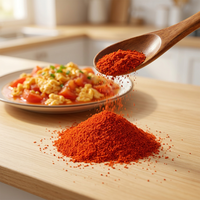 Poudre de tomate naturelle séchée de haute qualité en gros d'usine, mélangée aux cinq épices chinoises, pour restaurants haut de gamme et moyens hauts