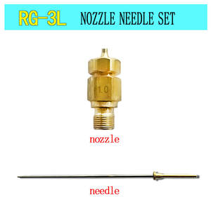 LPH-50 LPH-80 <span class=keywords><strong>RG</strong></span>-3L W-61ノズルニードルセットLPH50LPH80 RG3L W61スプレーガンキットアクセサリーコンポーネントガンキットピストルパーツ - Product Image 5