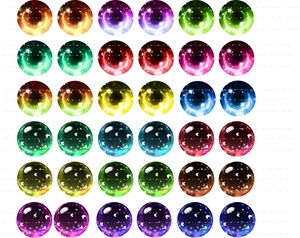 6mm-50mm pêche en mer tête de gabarit leurre <span class=keywords><strong>yeux</strong></span> verre Cabochon <span class=keywords><strong>yeux</strong></span> Multi couleur bricolage accessoire pour jouets bijoux - Product Image 3
