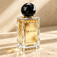 Vente en gros de flacons de parfum en verre vides, luxueux et uniques, de 30 ml, 50 ml et 100 ml, avec boîte