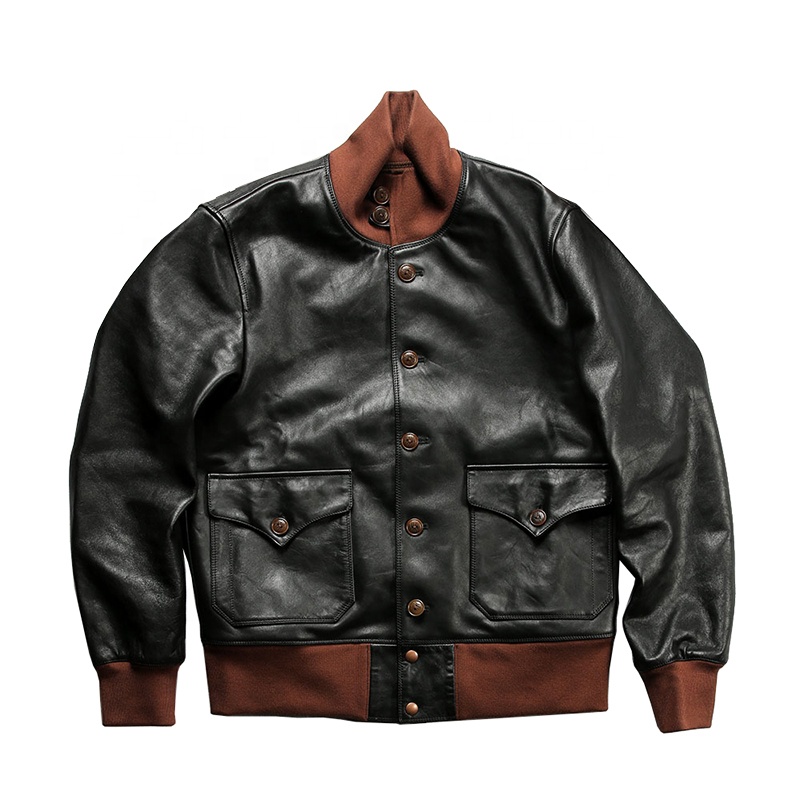 Wholesale Pigskin Leather Jacket Suitable for Winter Wear