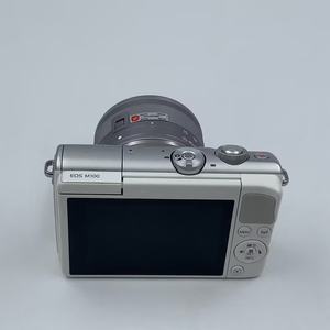 Appareil photo hybride Canon M100 d'occasion avec objectif, appareil photo hybride HD avec Wi-Fi et écran tactile, idéal pour le vlogging - Product Image 3