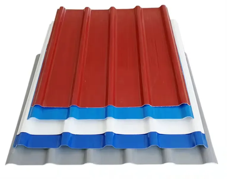 0.5 मिमी मोटाई फैक्टरी आपूर्ति गुणवत्ता पीपीजीआई प्रीफैब हाउस आरएएल रंग लेपित जिंक जस्ती नालीदार स्टील शीट छत