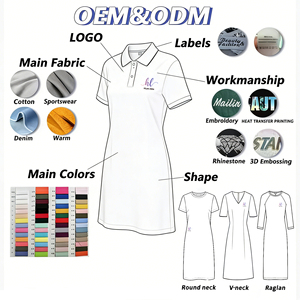 Robe midi élégante décontractée pour femmes et filles, à col zippé, manches <span class=keywords><strong>courtes</strong></span>, couleur unie, taille <span class=keywords><strong>haute</strong></span>, idéale pour le bureau, le travail ou les soirées - Product Image 3