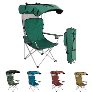 Mochila para silla de playa, mochila ajustable para exteriores, sombrilla ligera para playa, sillas de viaje para acampar
